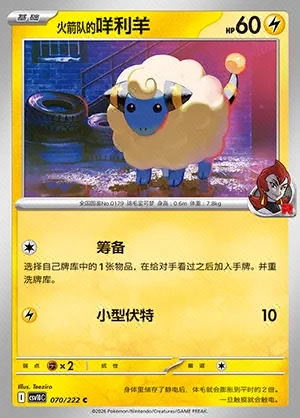 Team Rocket's Mareep